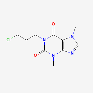 1-(3-Chloropropyl)theobromine