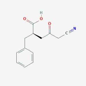 2-Benzyl-5-cyano-4-oxopentanoic acid