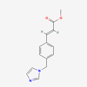 molecular formula C14H14N2O2 B1367342 Ozagrel methyl ester CAS No. 866157-50-8