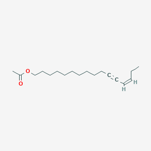 molecular formula C18H30O2 B1367356 13Z-Hexadecen-11-ynyl acetate 
