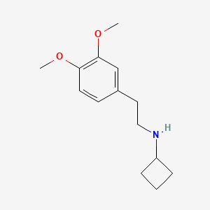 N-[2-(3,4-dimethoxyphenyl)ethyl]cyclobutanamine