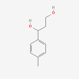 molecular formula C10H14O2 B13673893 (S)-1-(p-Tolyl)-1,3-propanediol 