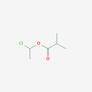 molecular formula C6H11ClO2 B1367391 1-Chloroethyl 2-methylpropanoate CAS No. 84674-32-8