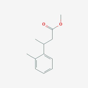 molecular formula C12H16O2 B13673935 Methyl 3-(o-tolyl)butanoate 
