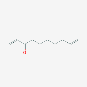molecular formula C10H16O B13673964 Deca-1,9-dien-3-one 