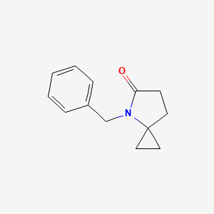 molecular formula C13H15NO B13674001 4-Benzyl-4-azaspiro[2.4]heptan-5-one 