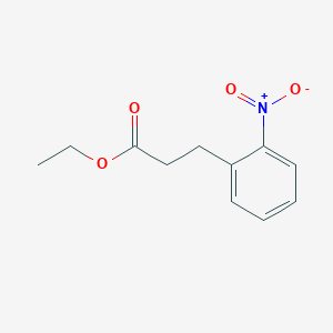 molecular formula C11H13NO4 B1367417 Ethyl 3-(2-Nitrophenyl)propanoate CAS No. 66757-87-7