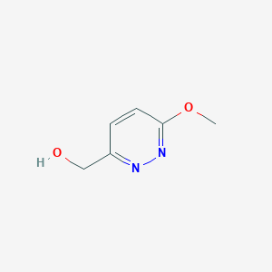 molecular formula C6H8N2O2 B1367426 (6-甲氧基哒嗪-3-基)甲醇 CAS No. 89532-79-6