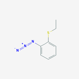 molecular formula C8H9N3S B1367439 1-Azido-2-(ethanesulfonyl)benzene 