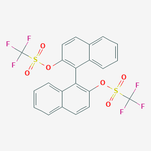 (R)-[1,1'-Binaphthalene]-2,2'-diyl bis(trifluoromethanesulfonate)