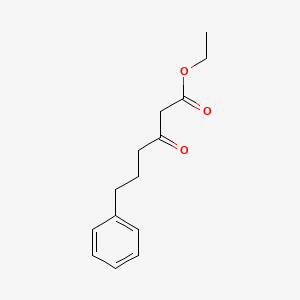 molecular formula C14H18O3 B1367468 Ethyl 6-phenyl-3-oxohexanoate 