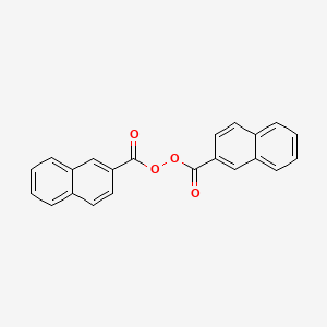 molecular formula C22H14O4 B13674824 Bis(2-naphthoyl) peroxide CAS No. 38512-20-8
