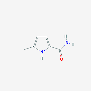 molecular formula C6H8N2O B13674934 5-methyl-1H-pyrrole-2-carboxamide 