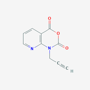 molecular formula C10H6N2O3 B1367498 1-(Prop-2-ynyl)-1H-pyrido[2,3-d][1,3]oxazine-2,4-dione CAS No. 97484-76-9