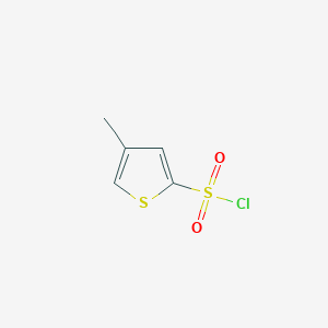 molecular formula C5H5ClO2S2 B1367499 4-Methylthiophene-2-sulfonyl chloride CAS No. 69815-97-0