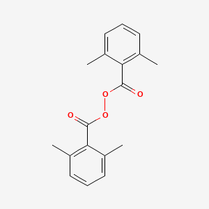 molecular formula C18H18O4 B13675060 Bis(2,6-dimethylbenzoyl) Peroxide CAS No. 96436-29-2