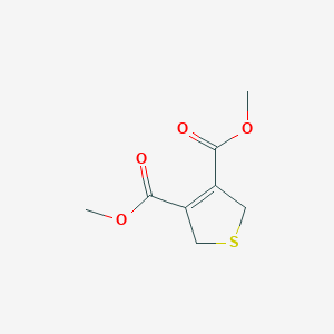 molecular formula C8H10O4S B1367512 Dimethyl 2,5-dihydrothiophene-3,4-dicarboxylate CAS No. 20946-32-1