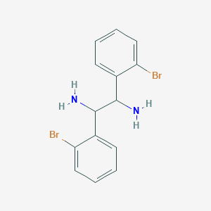 molecular formula C14H14Br2N2 B13675231 1,2-Bis(2-bromophenyl)-1,2-ethanediamine 
