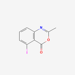 molecular formula C9H6INO2 B13675257 4H-3,1-Benzoxazin-4-one, 5-iodo-2-methyl- CAS No. 76443-45-3