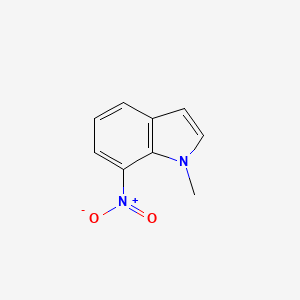 molecular formula C9H8N2O2 B1367536 1-Methyl-7-nitro-1H-indole CAS No. 101489-23-0