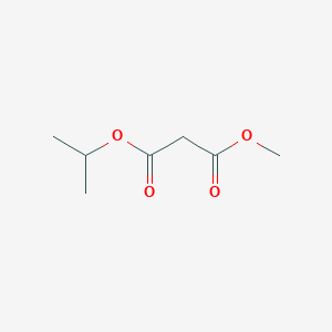 molecular formula C7H12O4 B13675437 Methyl propan-2-yl propanedioate CAS No. 63877-42-9