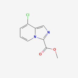 molecular formula C9H7ClN2O2 B13675702 Methyl 8-Chloroimidazo[1,5-a]pyridine-3-carboxylate 