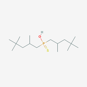 molecular formula C16H35OPS B136758 Diisooctylthiophosphinic acid CAS No. 132767-86-3