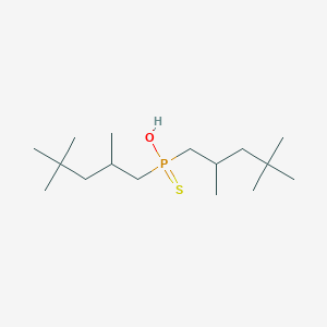 Phosphinothioic acid, bis(2,4,4-trimethylpentyl)-