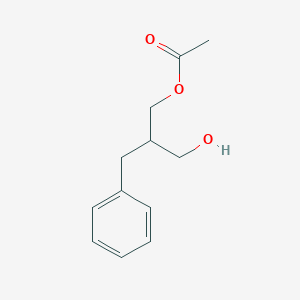 2-Benzyl-3-hydroxypropyl acetate