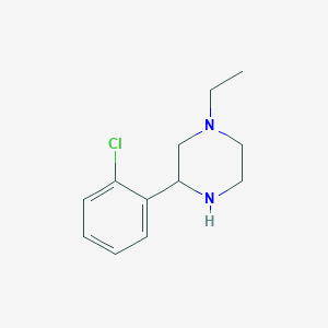 3-(2-Chlorophenyl)-1-ethylpiperazine