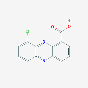 9-Chlorophenazine-1-carboxylic acid
