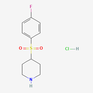 4-((4-Fluorophenyl)sulfonyl)piperidine hydrochloride