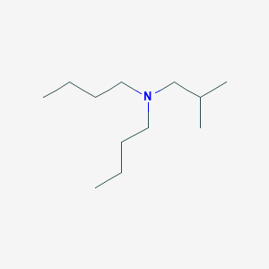 molecular formula C12H27N B13676427 N-Butyl-N-isobutyl-1-butanamine 