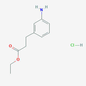 Ethyl 3-(3-aminophenyl)propanoate hydrochloride