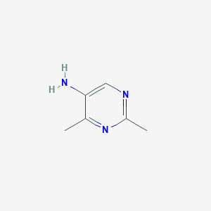molecular formula C6H9N3 B1367667 2,4-Dimethylpyrimidin-5-amine CAS No. 35733-53-0