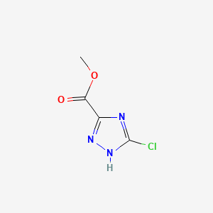 methyl 3-chloro-1H-1,2,4-triazole-5-carboxylate
