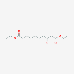 Diethyl 3-oxodecanedioate
