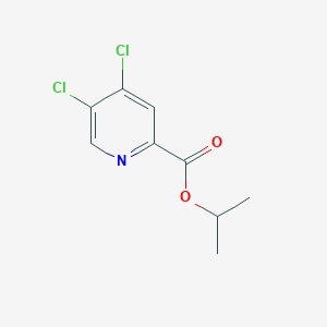 molecular formula C9H9Cl2NO2 B13676759 Isopropyl 4,5-dichloropicolinate 