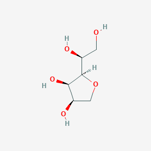molecular formula C6H12O5 B1367679 3,6-Anhydro-D-glucitol 