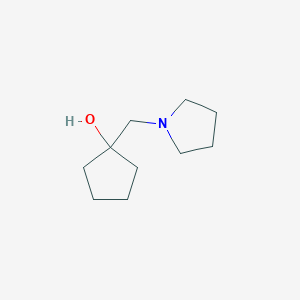1-(1-Pyrrolidinylmethyl)cyclopentanol