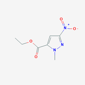 Ethyl 1-methyl-3-nitropyrazole-5-carboxylate