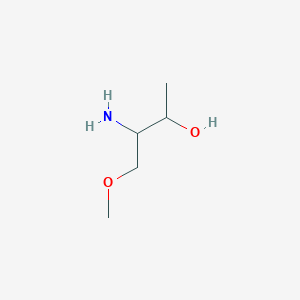 molecular formula C5H13NO2 B13676925 (2R,3R)-3-Amino-4-methoxy-2-butanol 