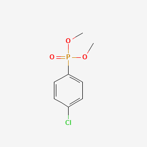 molecular formula C8H10ClO3P B13676993 Dimethyl (4-chlorophenyl)phosphonate CAS No. 13114-07-3