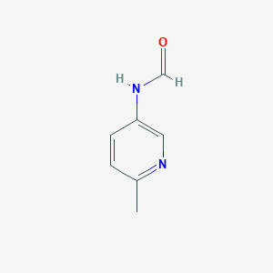 molecular formula C7H8N2O B13677039 N-(6-Methyl-3-pyridyl)formamide 