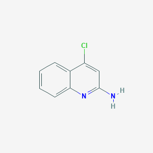 molecular formula C9H7ClN2 B1367748 4-Chloroquinolin-2-amine CAS No. 20151-42-2