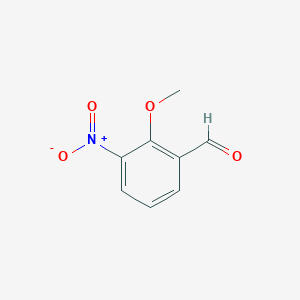 molecular formula C8H7NO4 B1367751 2-Methoxy-3-nitrobenzaldehyde CAS No. 22065-49-2
