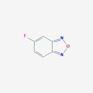 molecular formula C6H3FN2O B136776 5-Fluoro-2,1,3-benzoxadiazole CAS No. 149440-45-9
