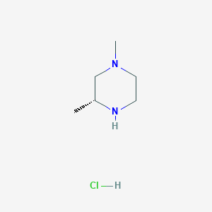 molecular formula C6H15ClN2 B13677775 (R)-1,3-Dimethylpiperazine hydrochloride 