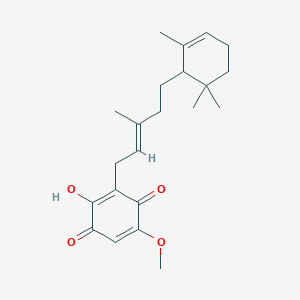 molecular formula C22H30O4 B136778 Isometachromin CAS No. 145401-37-2