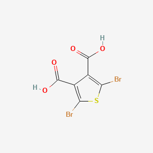 molecular formula C6H2Br2O4S B1367794 2,5-Dibromothiophene-3,4-dicarboxylic acid CAS No. 190723-12-7